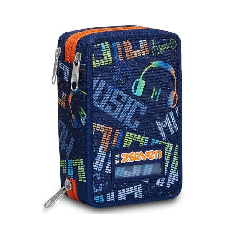 Astuccio 3 Zip Musicbrighting - Seven