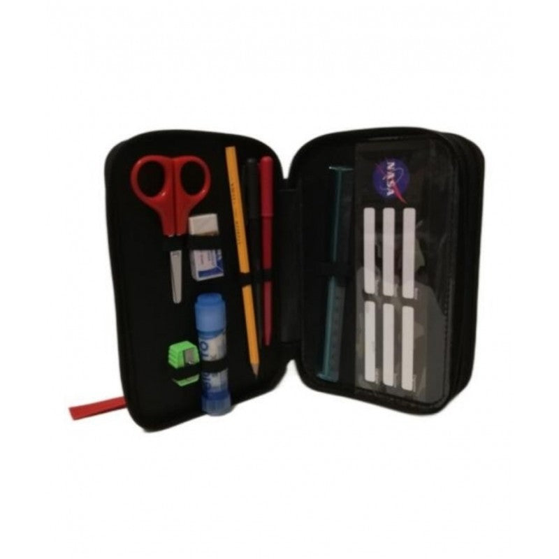 Astuccio 3 Zip Nasa Camouflage – Grigio