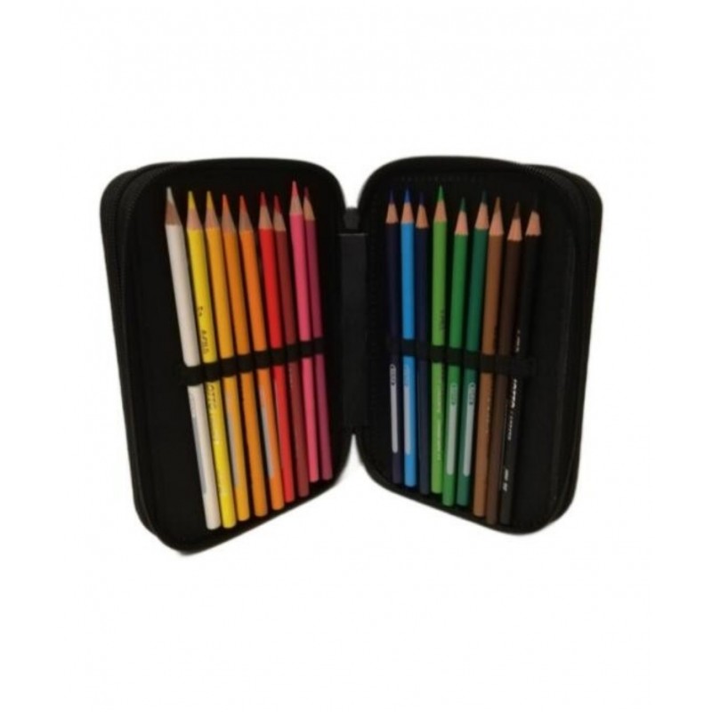 Astuccio 3 Zip Nasa Camouflage – Grigio