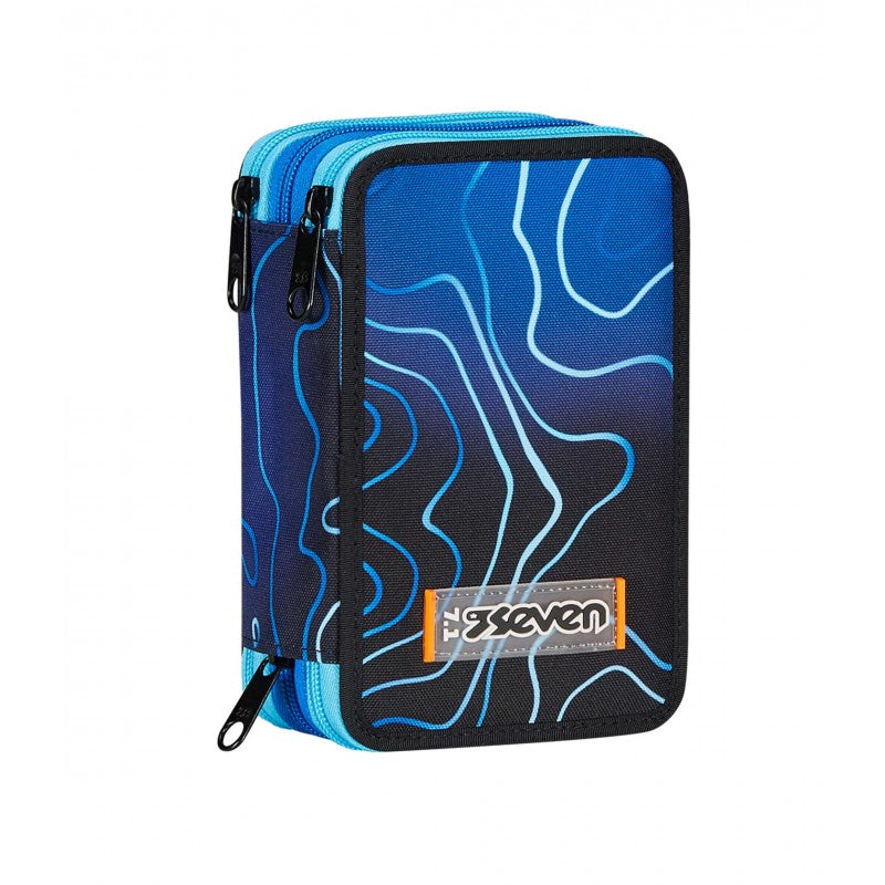Astuccio 3 Zip Seven Mapset Boy