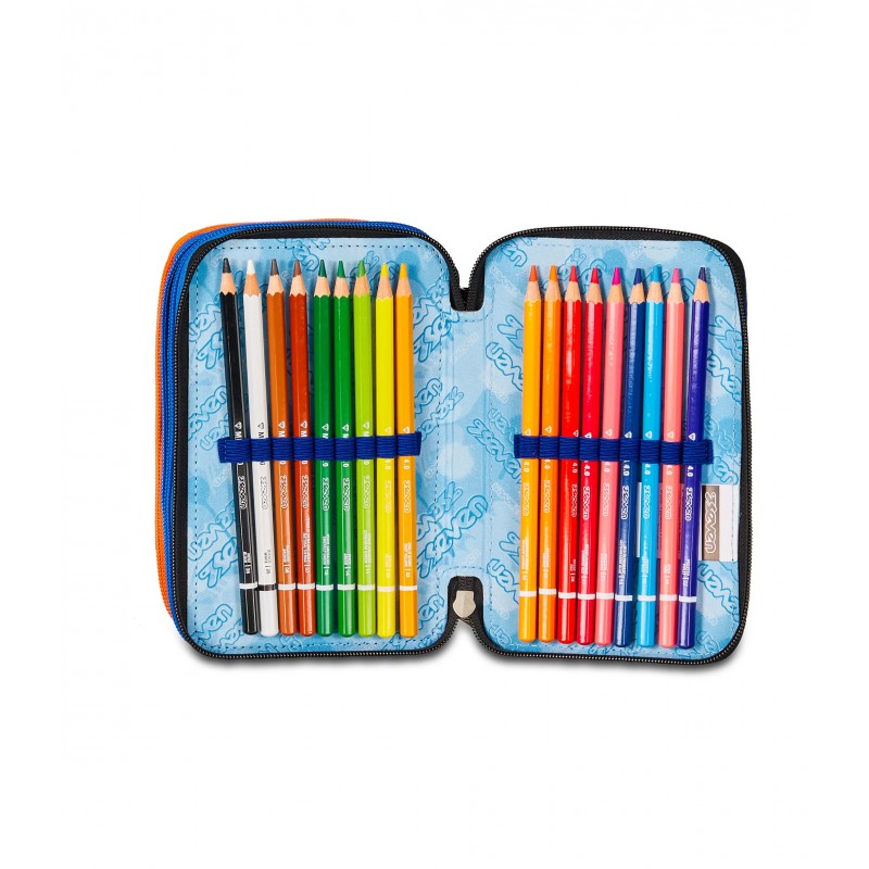 Astuccio 3 Zip Seven Shadefull Boy