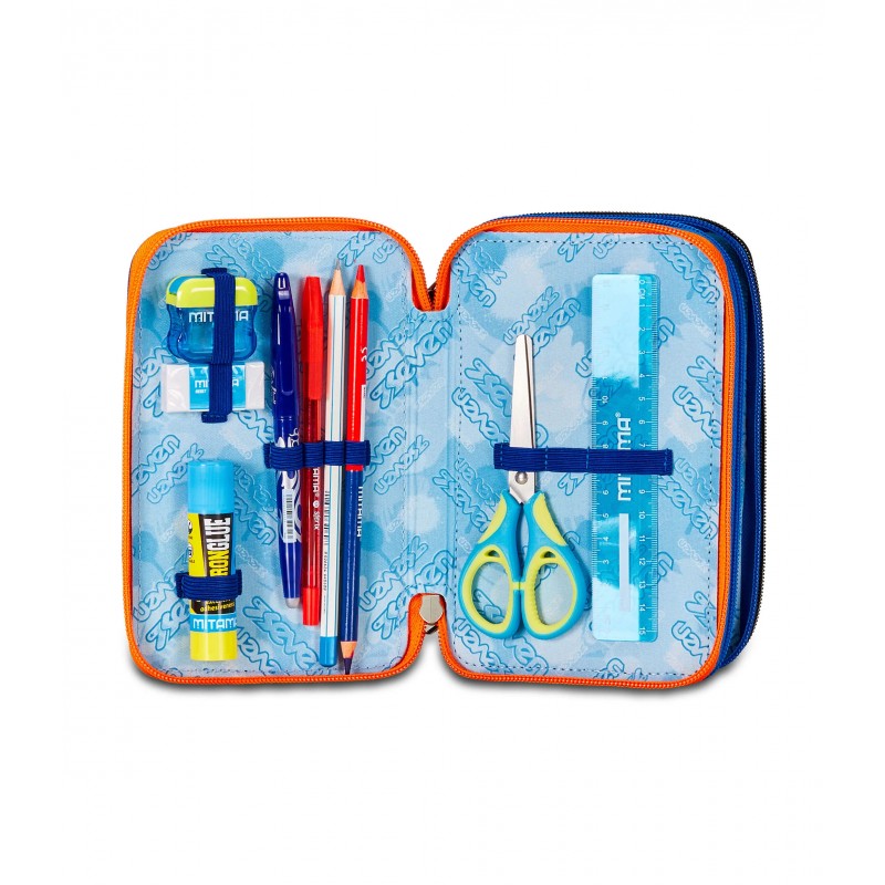 Astuccio 3 Zip Seven Shadefull Boy