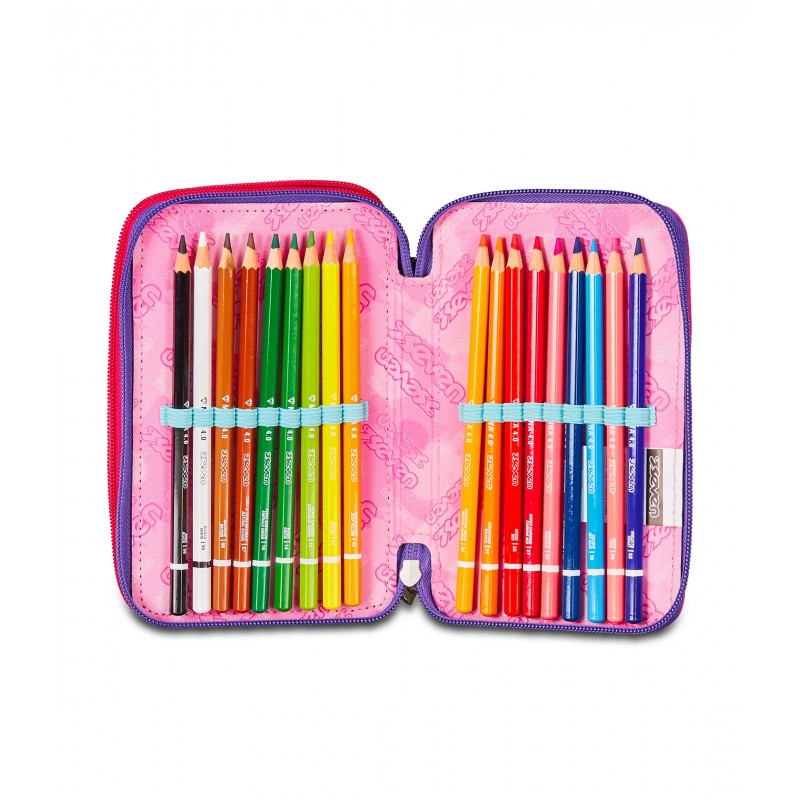 Astuccio 3 Zip Seven Shadefull Girl