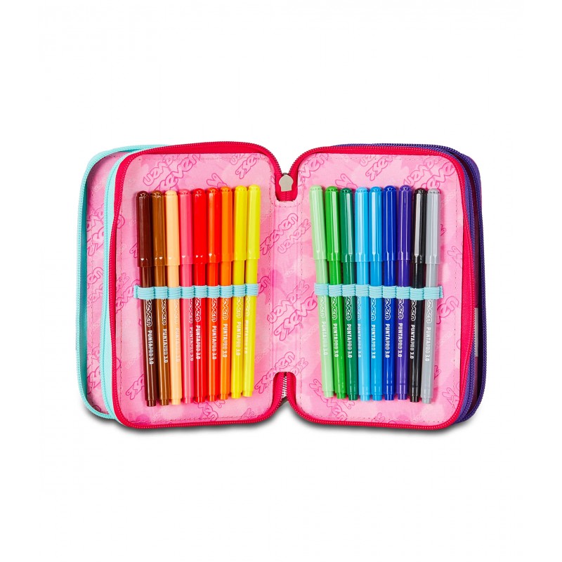 Astuccio 3 Zip Seven Shadefull Girl