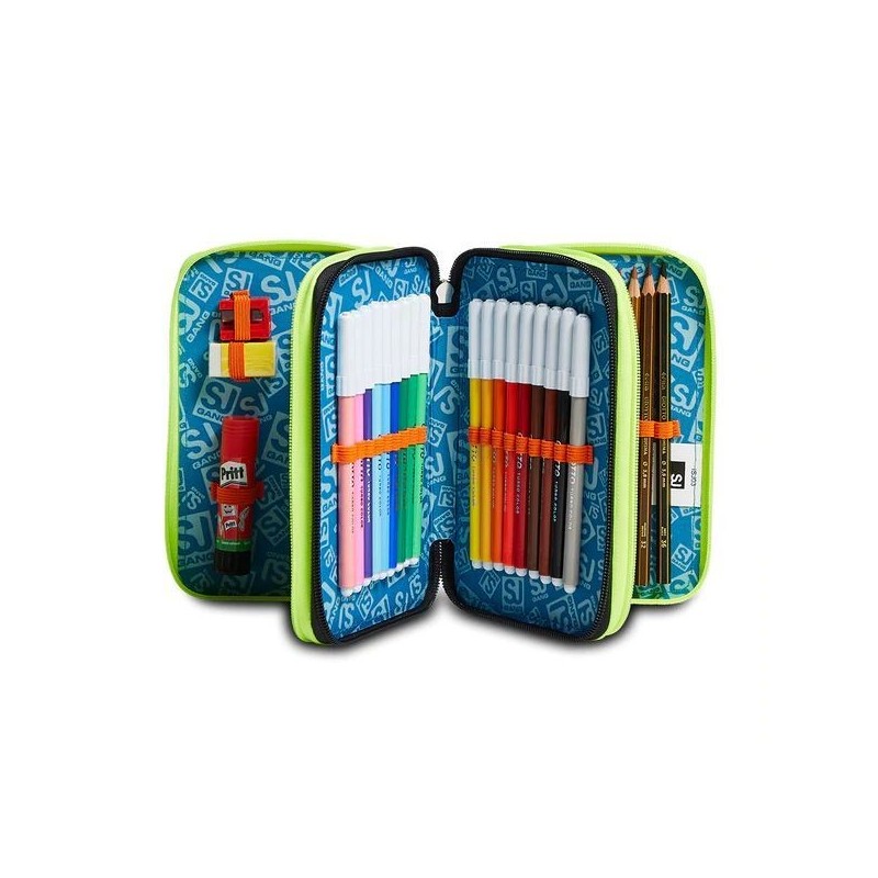 Astuccio 3 Zip Seven Sj Gang Sea Pirate Boy