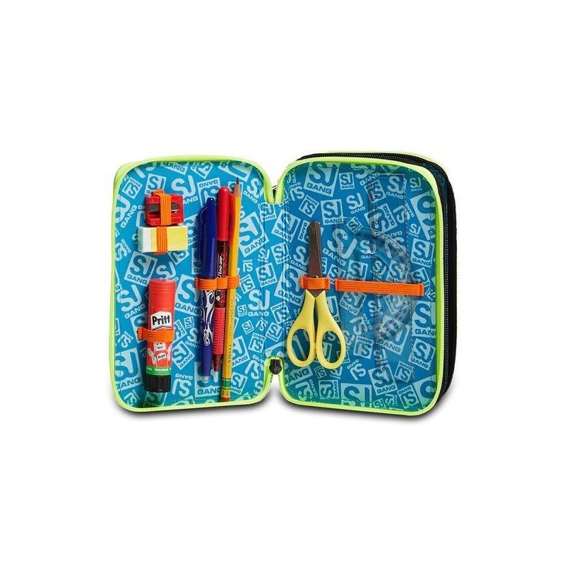 Astuccio 3 Zip Seven Sj Gang Sea Pirate Boy