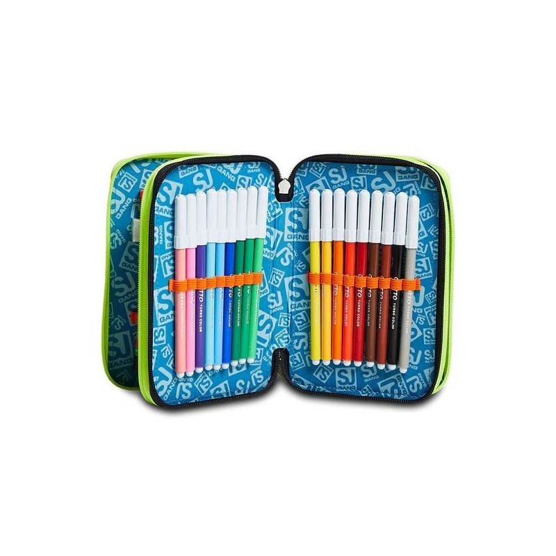 Astuccio 3 Zip Seven Sj Gang Sea Pirate Boy