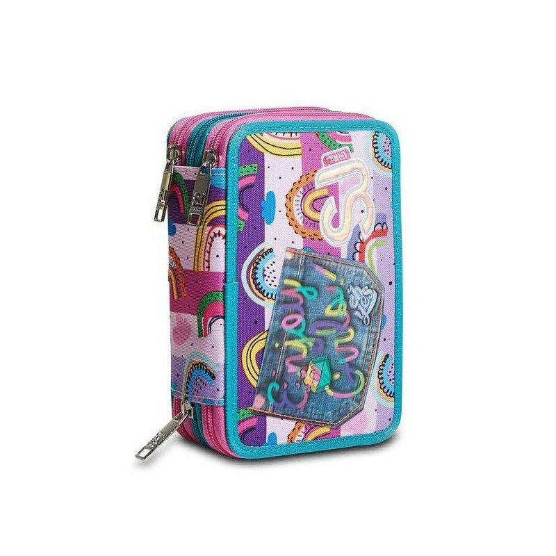 Astuccio 3 Zip Sj Gang - Colorbow Girl