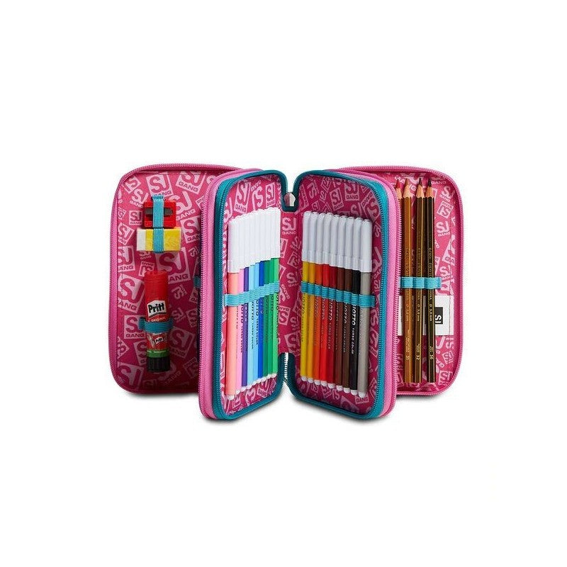 Astuccio 3 Zip Sj Gang - Colorbow Girl