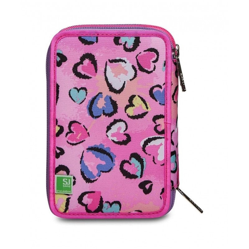 Astuccio 3 Zip Sj Gang Fleecy Girl - 2023/2024