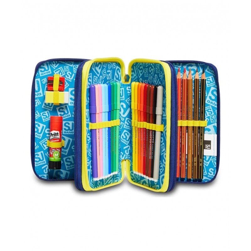 Astuccio 3 Zip Sj Gang Funny Adventure Boy