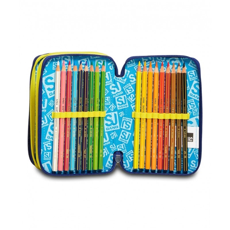 Astuccio 3 Zip Sj Gang Funny Adventure Boy