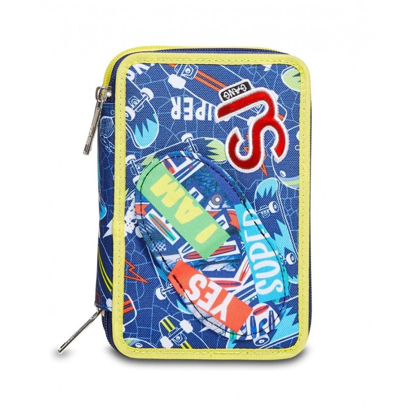 Astuccio 3 Zip Sj Gang Funny Adventure Boy
