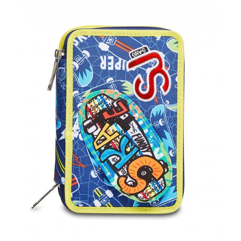 Astuccio 3 Zip Sj Gang Funny Adventure Boy