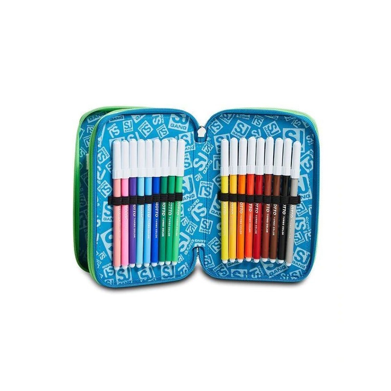 Astuccio 3 Zip Sj Gang Goalkick Boy