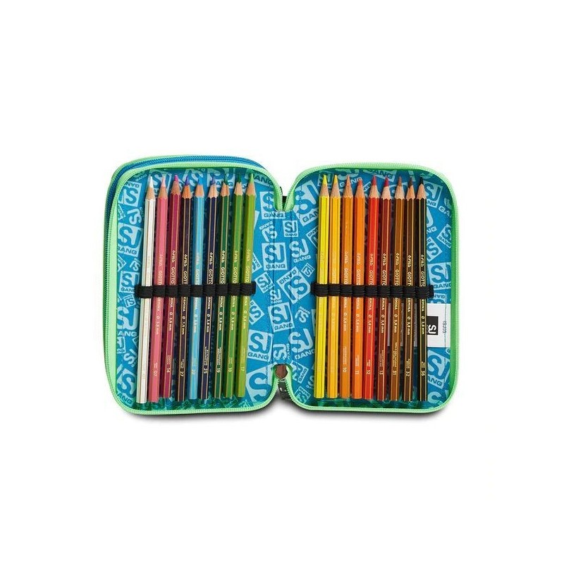 Astuccio 3 Zip Sj Gang Goalkick Boy