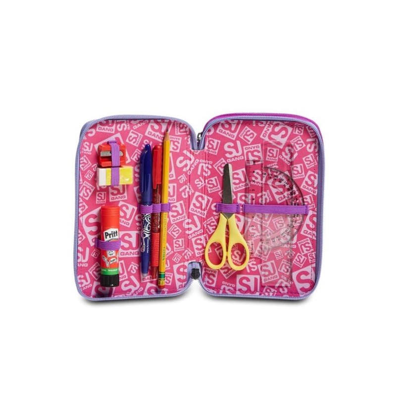 Astuccio 3 Zip Sj Gang - Have Fun Girl