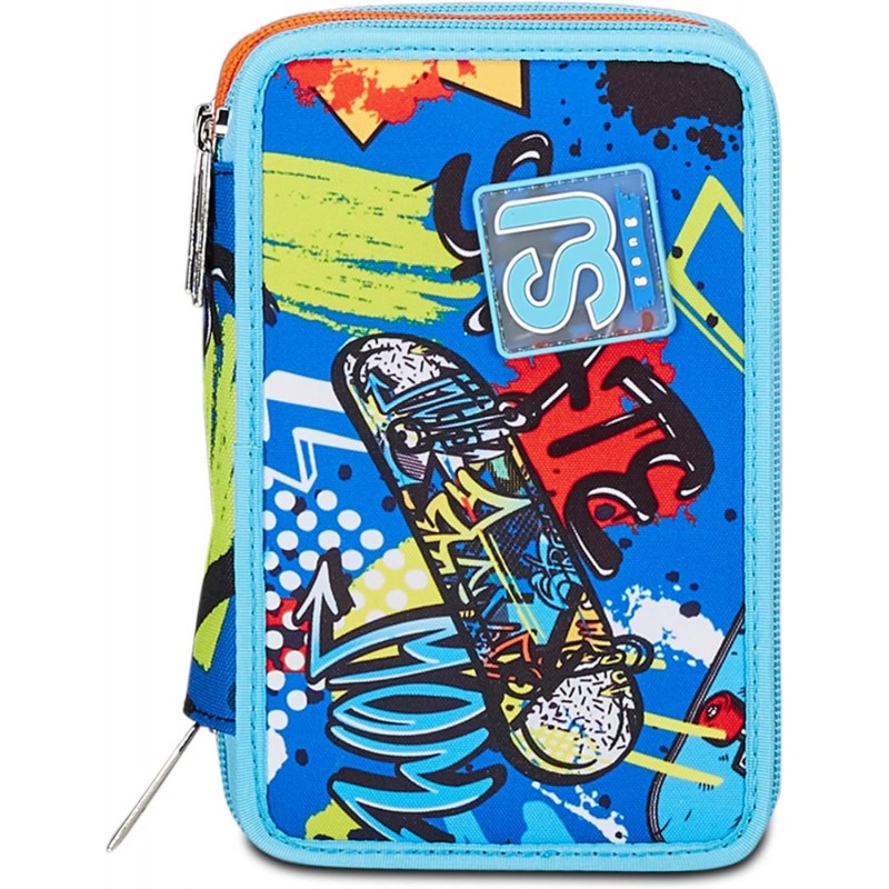 Astuccio 3 Zip Sj Gang Trickyled Boy