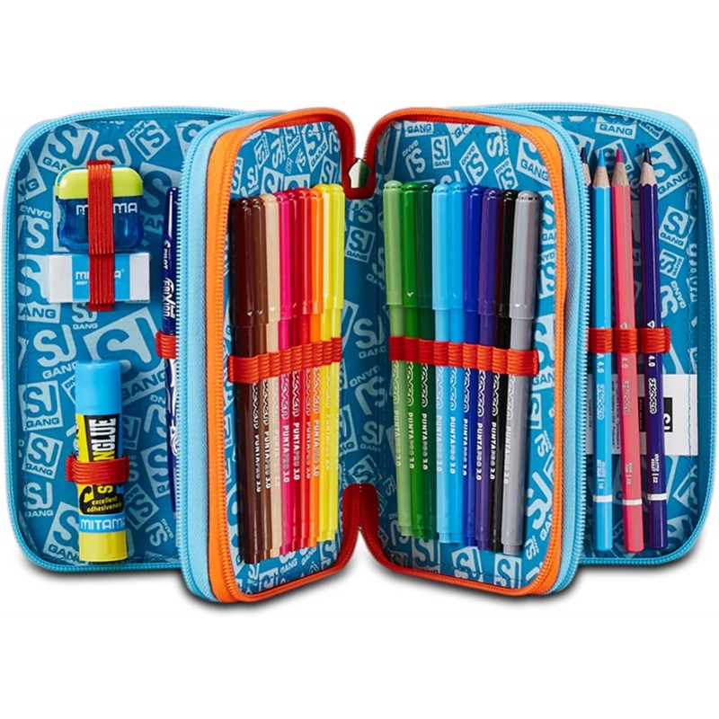 Astuccio 3 Zip Sj Gang Trickyled Boy