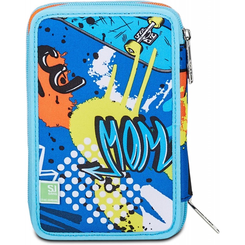 Astuccio 3 Zip Sj Gang Trickyled Boy
