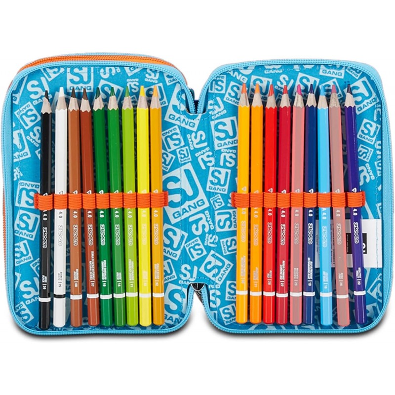 Astuccio 3 Zip Sj Gang Trickyled Boy