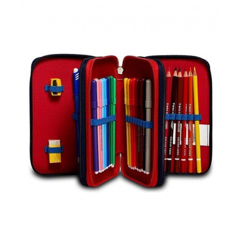 Astuccio 3 Zip Spiderman Crime Fighter Seven