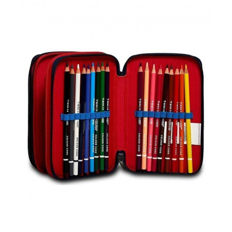 Astuccio 3 Zip Spiderman Crime Fighter Seven