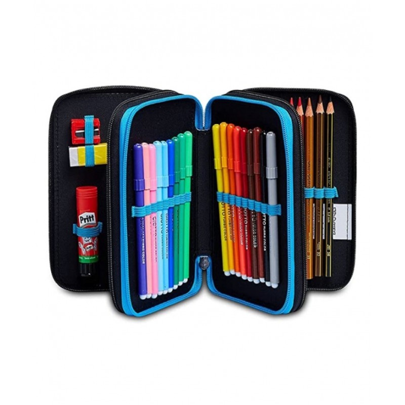 Astuccio 3 Zip Twoplayers One Console - Seven