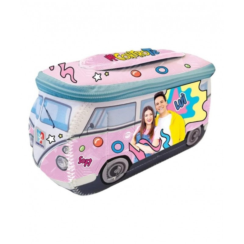 Astuccio Busta Pulmino Me Contro Te + 12 Pastelli Omaggio