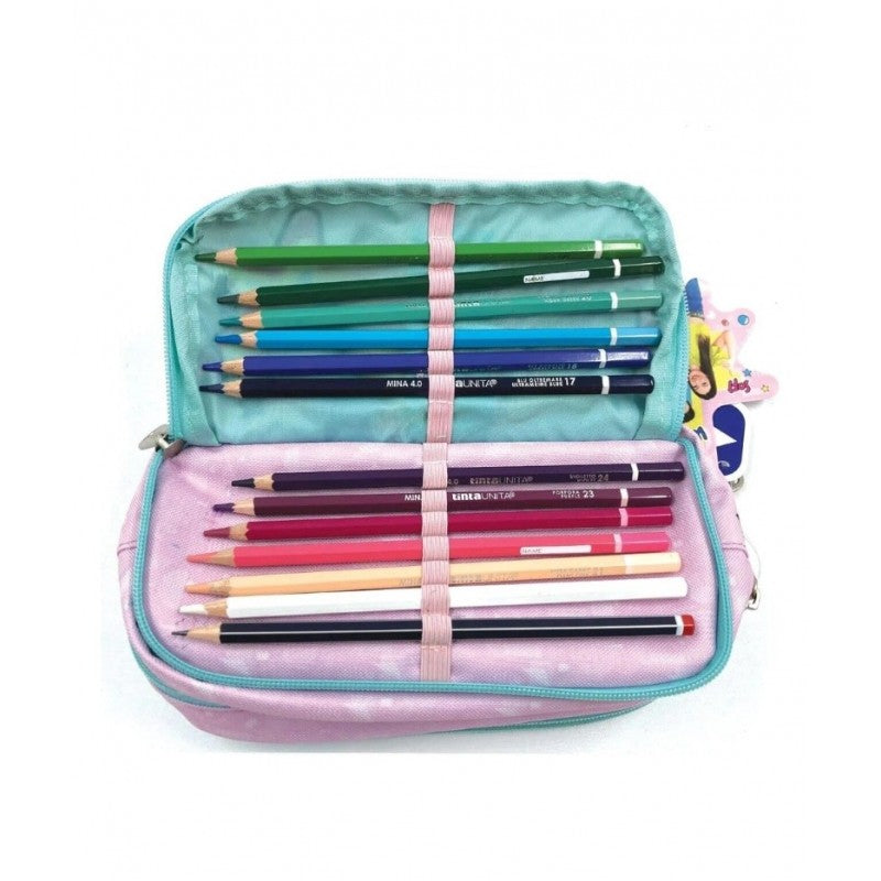 Astuccio Busta Wings Me Contro Te - 24 Pastelli Tu + Matita Hb