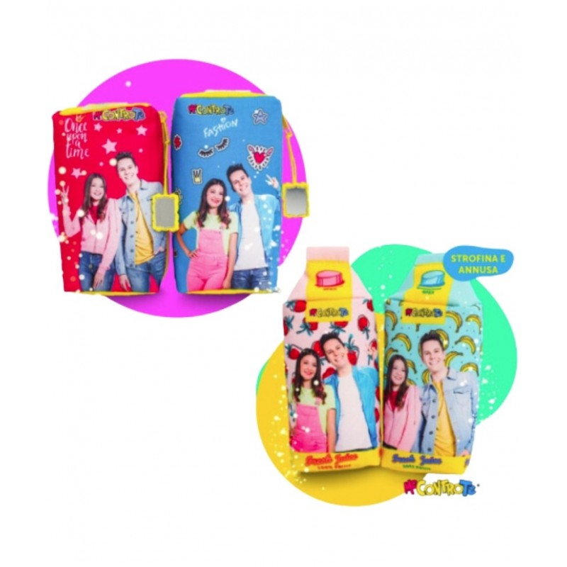 Astuccio Bustina Me Contro Te Profumato / Specchio - Colori E Fantasie Assortiti