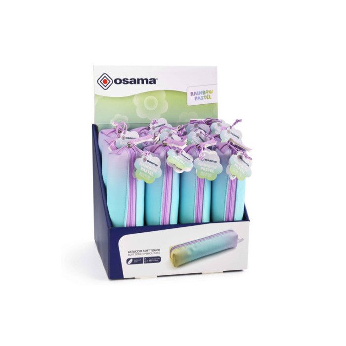 Astuccio Bustina Soft Touch Rainbow Pastel - Osama