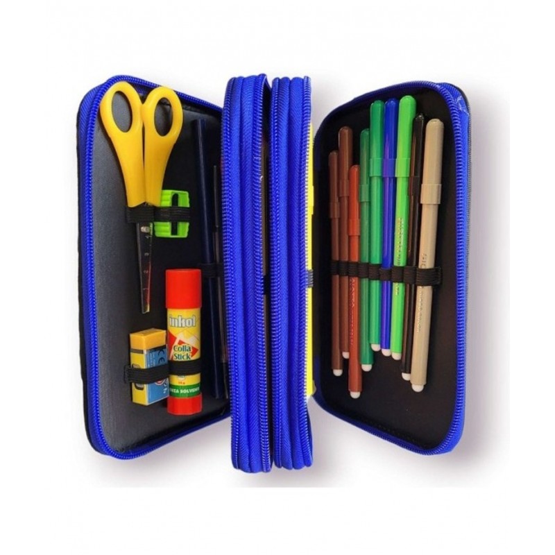 Astuccio Completo 3 Zip Sonic