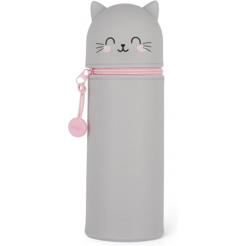Astuccio Kawaii 2 In 1 Morbido Silicone - Legami - Kitty