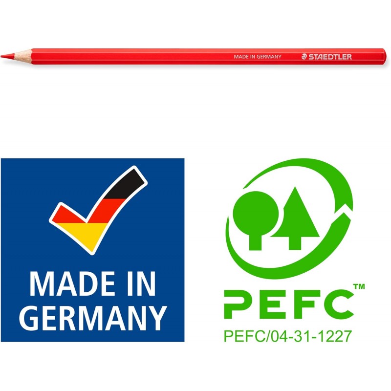 Astuccio Metallo 48 Pastelli Mina Morbida E Tenera Da 3 Mm - Staedtler