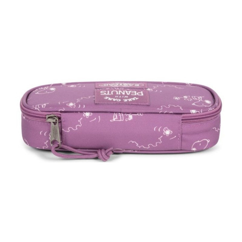 Astuccio Ovale Eastpak Oval Single Peanuts Pink