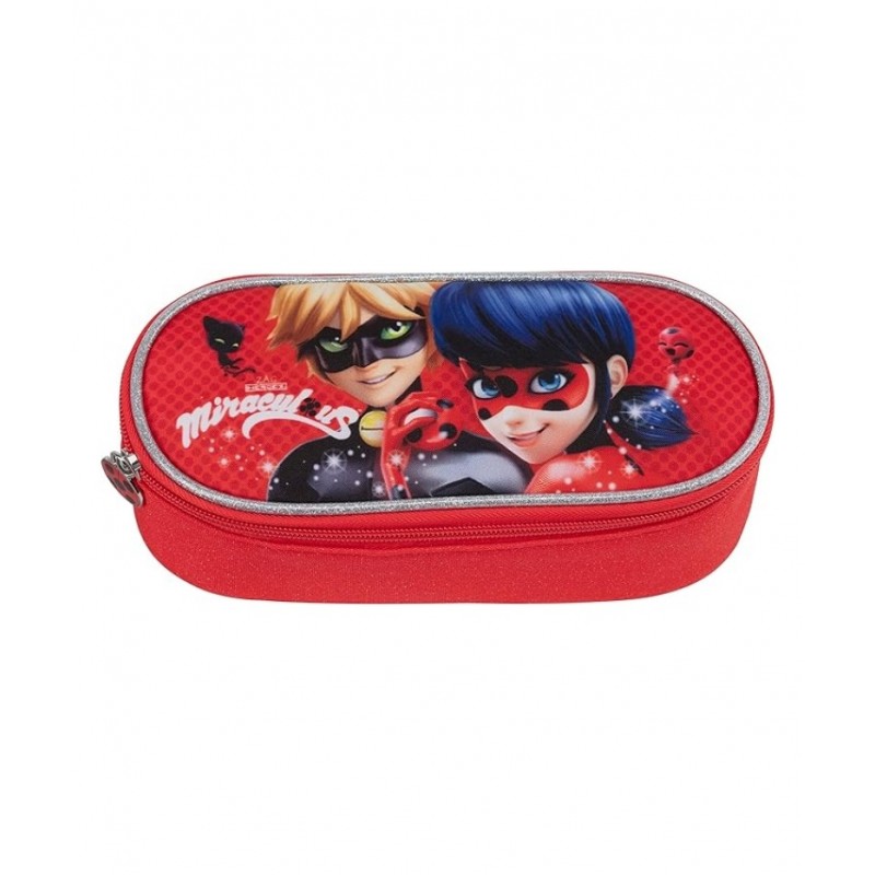 Astuccio Ovale Miraculous Ladybug