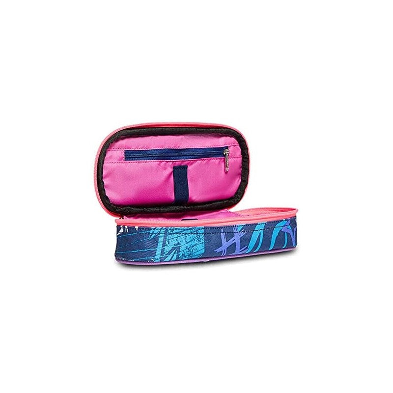Astuccio Ovale Plus Seven Rock On Girl, Blu, Scuola & Tempo Libero