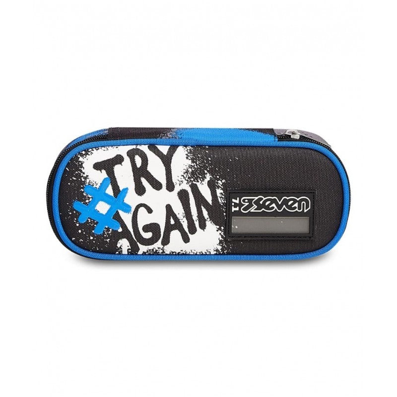 Astuccio Ovale Plus Seven Yourself Boy, Blu