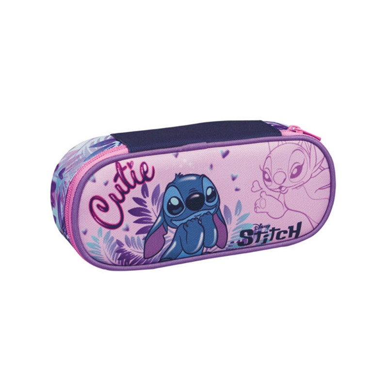 Astuccio Ovale Round Plus Lilo & Stitch - Seven