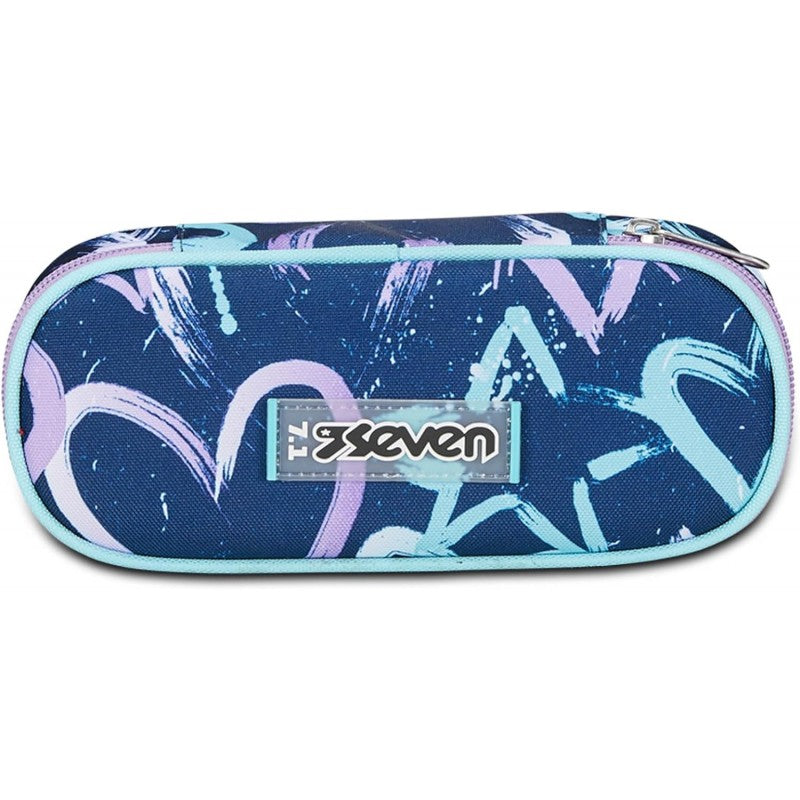 Astuccio Ovale Round Plus Seven Crystal Purple