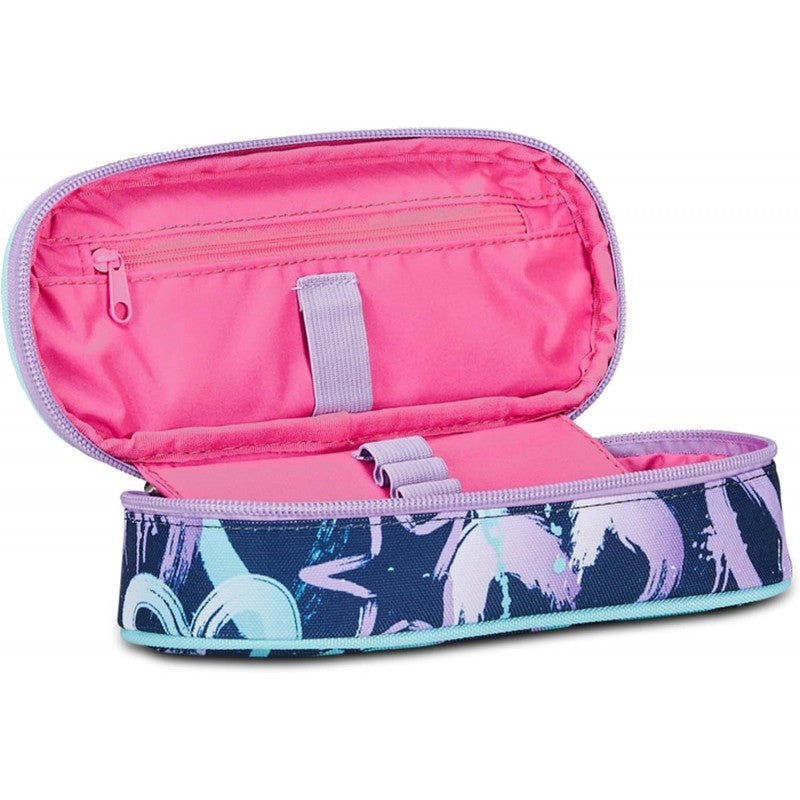 Astuccio Ovale Round Plus Seven Crystal Purple