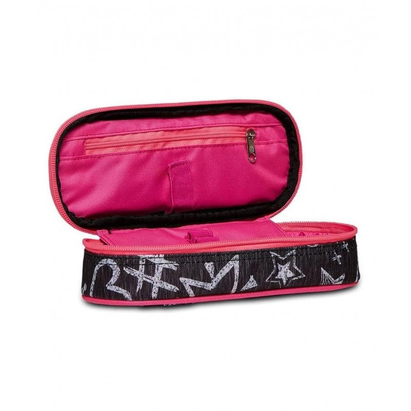 Astuccio Ovale Round Plus Seven Zipper Glamy