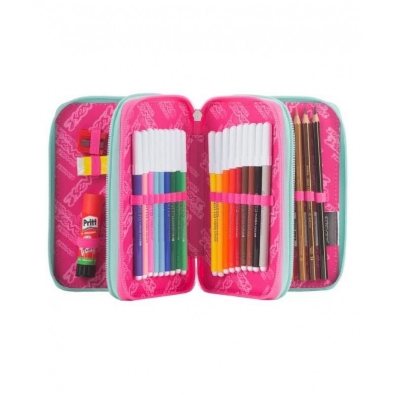 Astuccio Tre Zip Colorful Girl – Seven