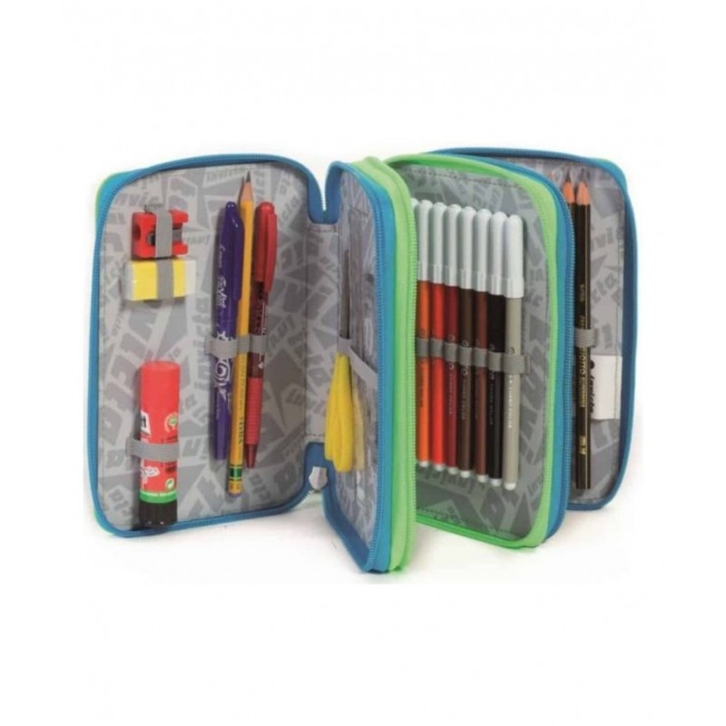 Astuccio Tre Zip Fantasy Boy - Invicta