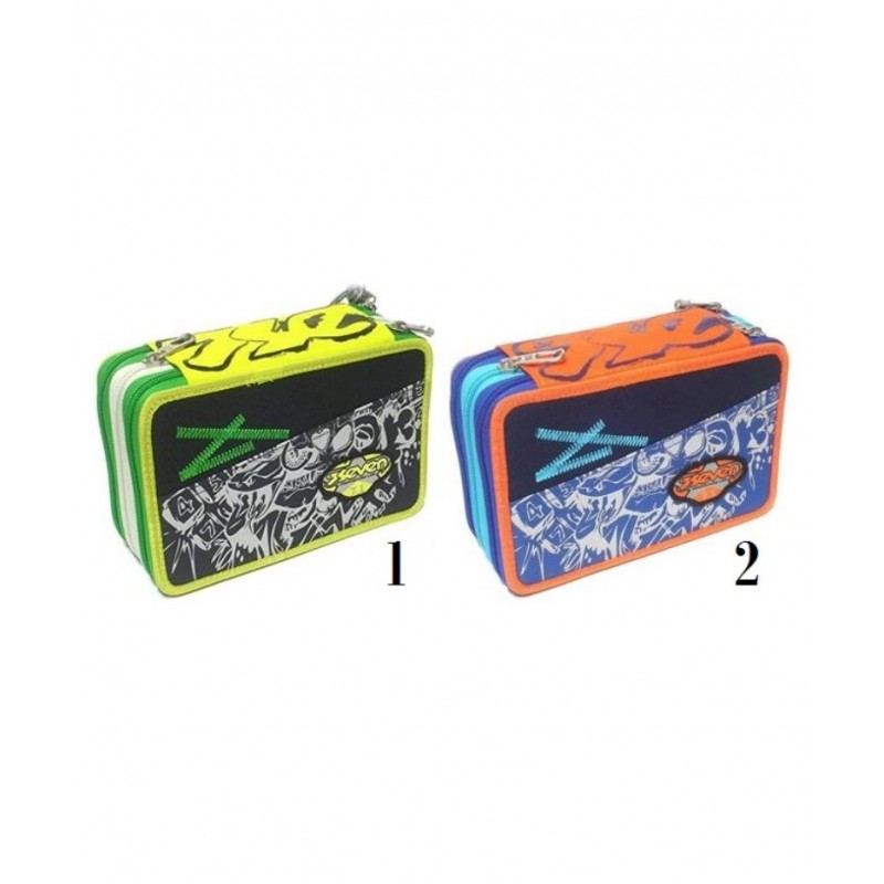 Astuccio Tre Zip Remix Boy – Seven