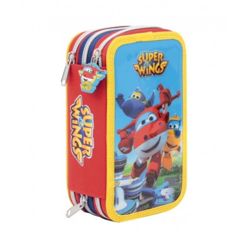 Astuccio Tre Zip Super Wings