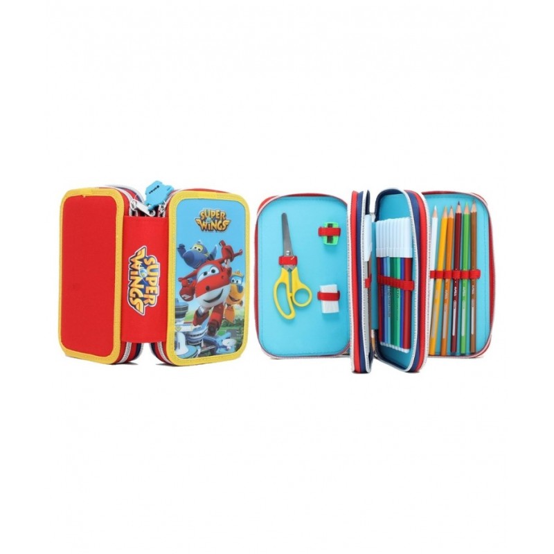 Astuccio Tre Zip Super Wings