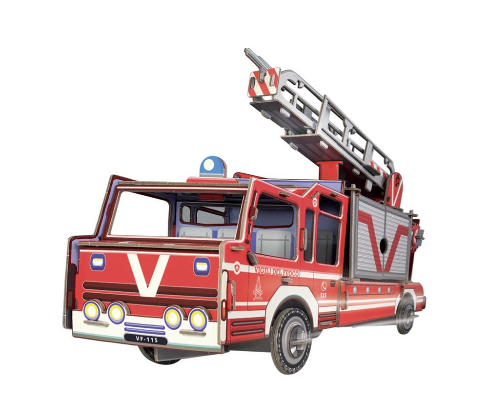 Arrivano I Pompieri, Da Grande Sarò, Con puzzle 3D – Raffaello