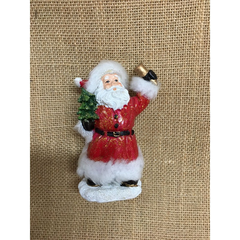 Babbo Natale In Ceramica Opaca